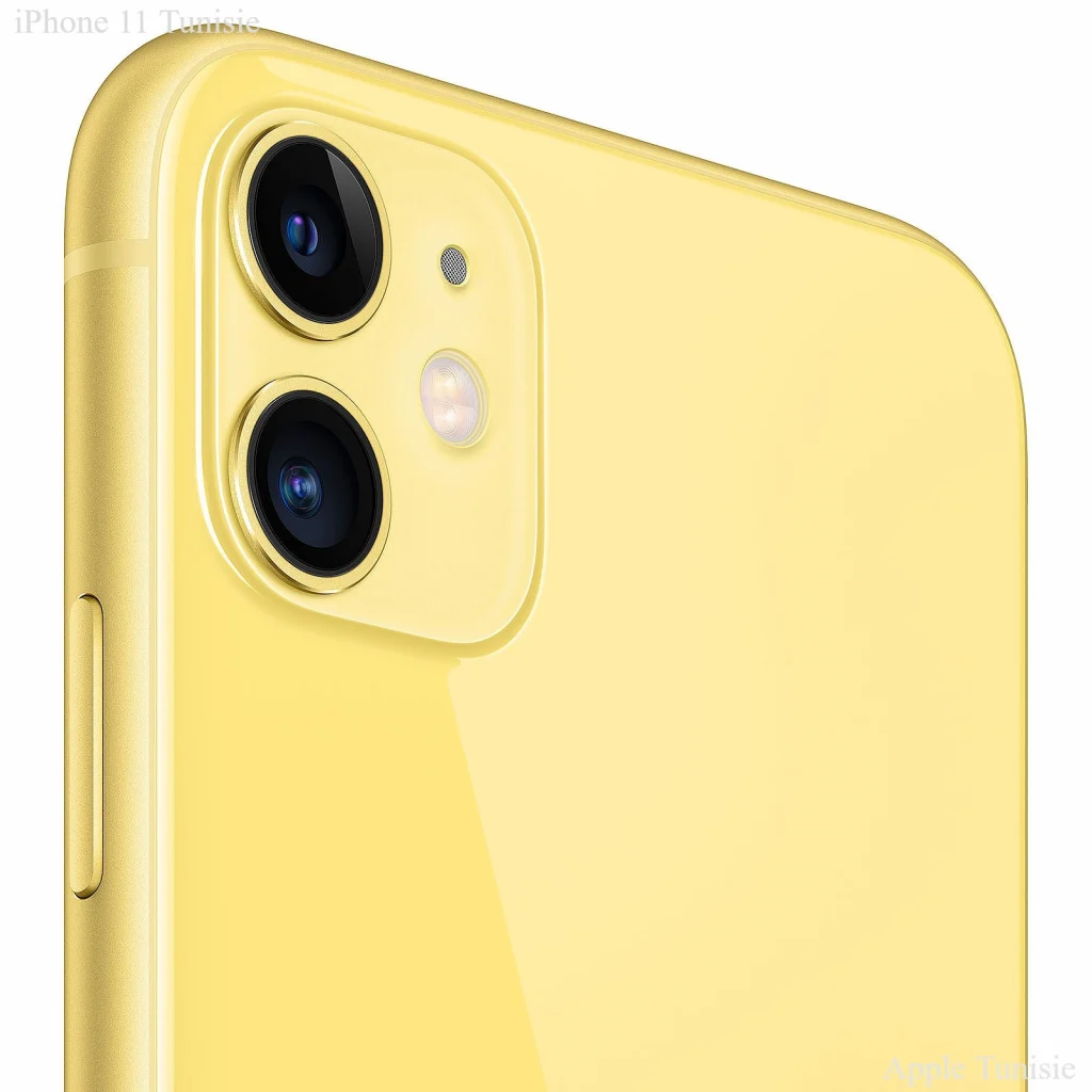 iphone 11 jaune camera